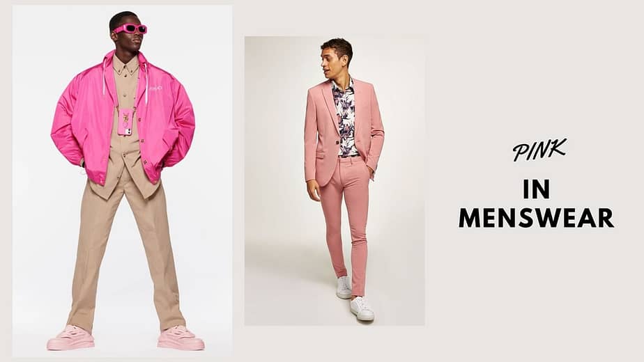 Pink In Menswear