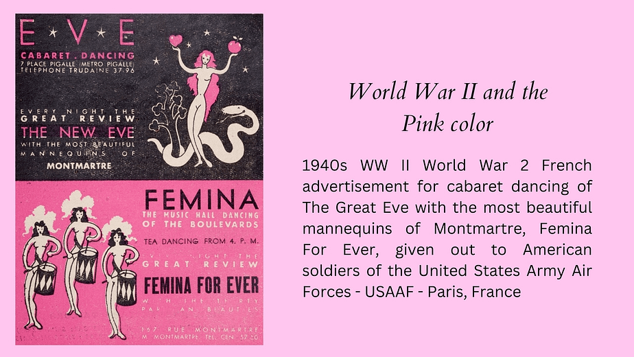 History Of The Pink Color